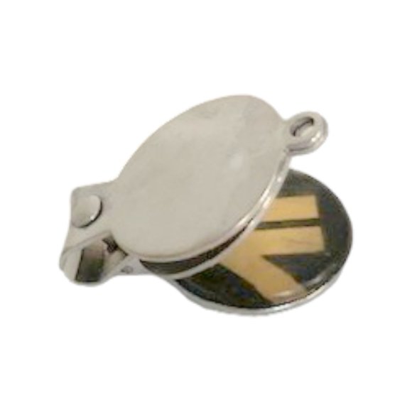 Vintage Chrome Finger Nail Clipper Keychain - Picture 4 of 7